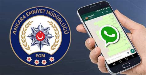 polis whatsapp ihbar hattı
